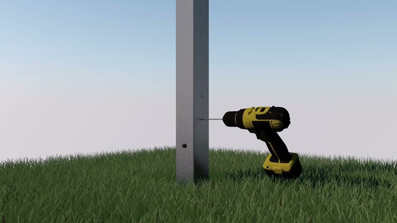How to Assemble and Install the Patriot Mailbox Post (GMB115BAM)
