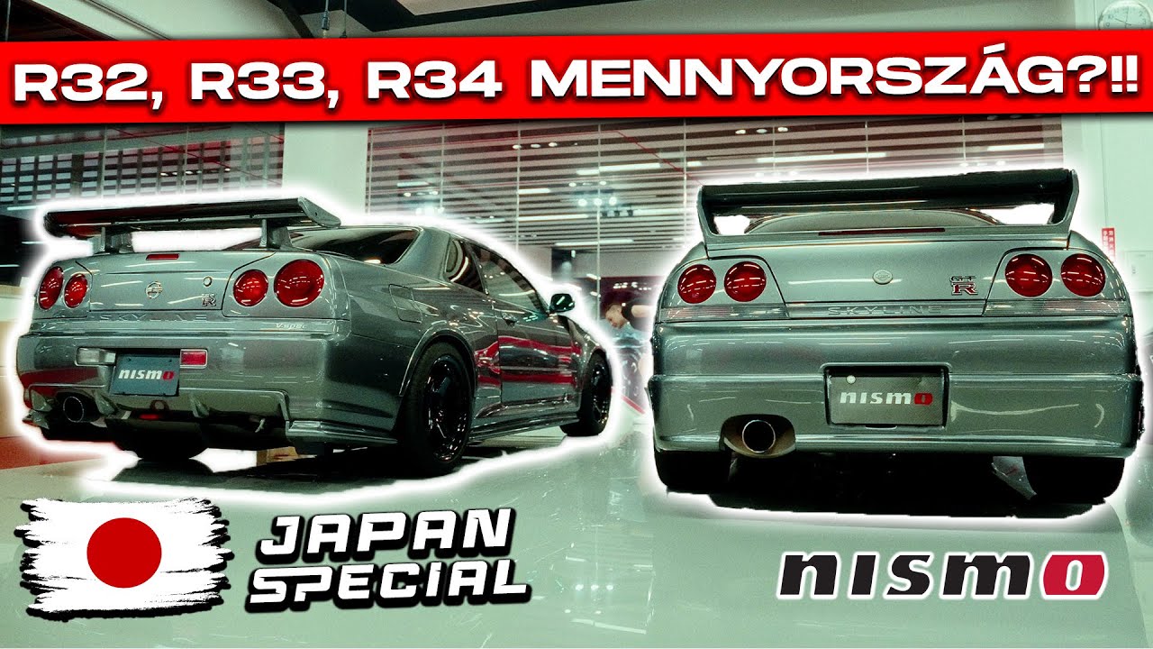 BEENGEDTEK MINKET a NISMO legféltettebb helyére! Vadiúj R34-ek 2025-ben??? (Japan)(Garázs Ep. 1017.)