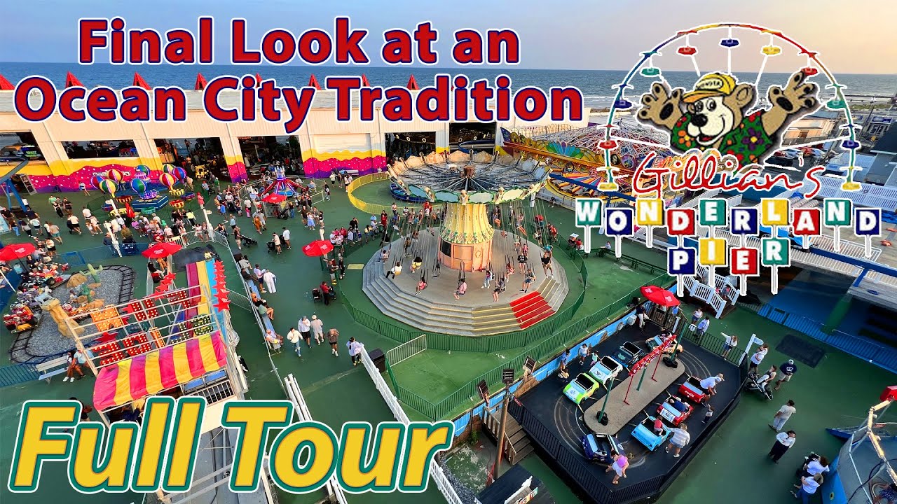 Gillian's Wonderland Pier | Full Tour | August 2024