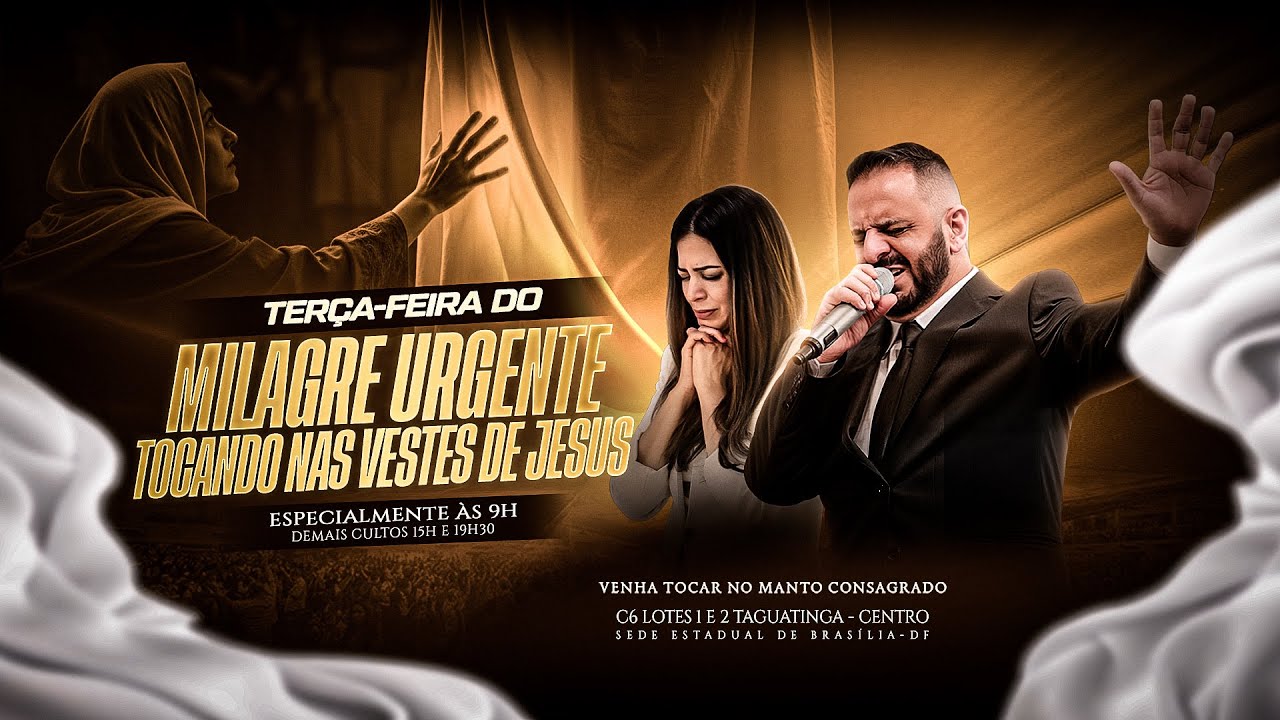 TERÇA-FEIRA DO MILAGRE URGENTE  -  27.01.2026