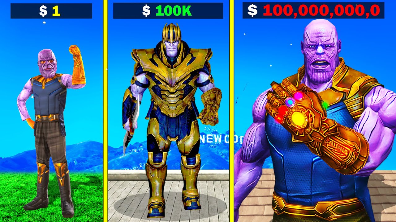 $1 THANOS to $1,000,000,000 in GTA 5!