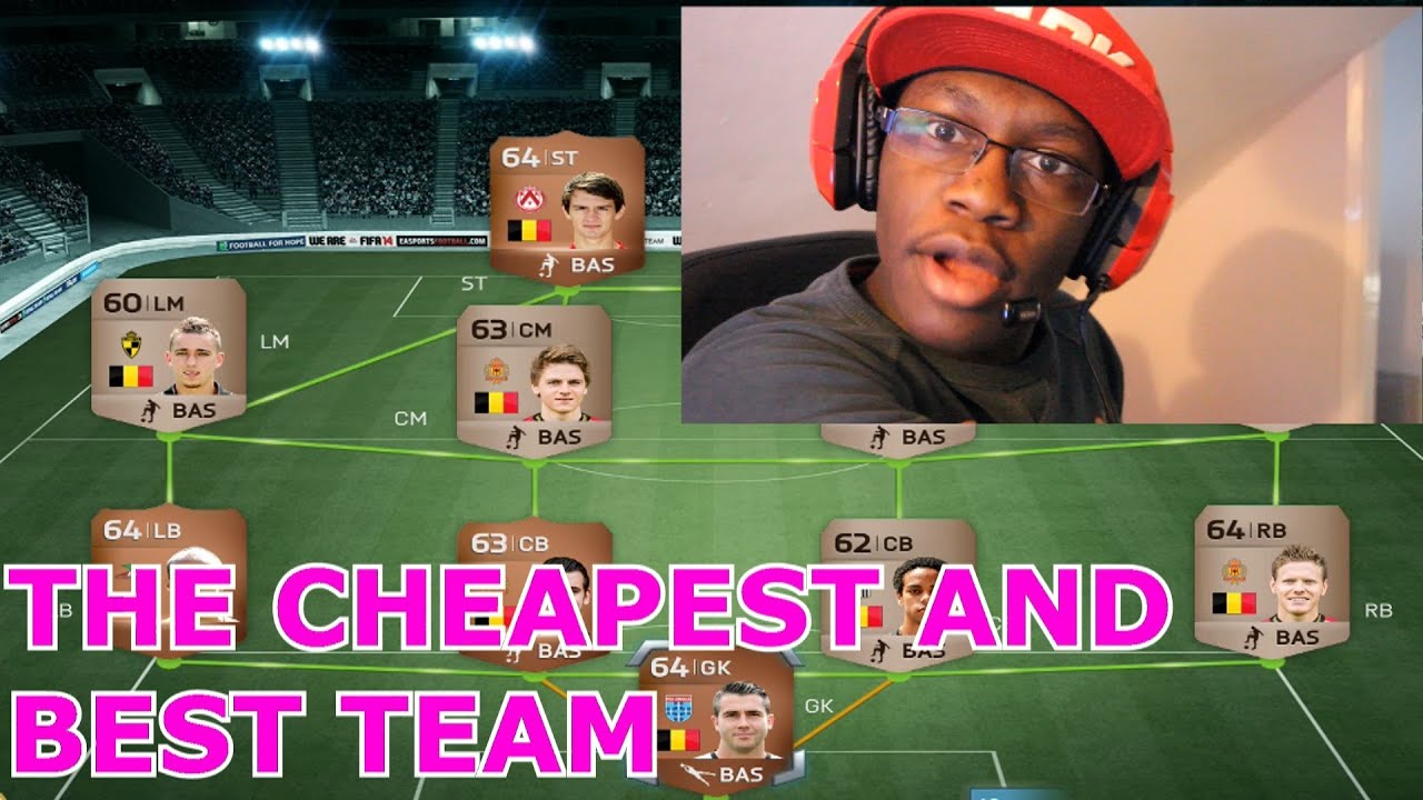 Fifa 14 - THE BEST AND CHEAPEST TEAM