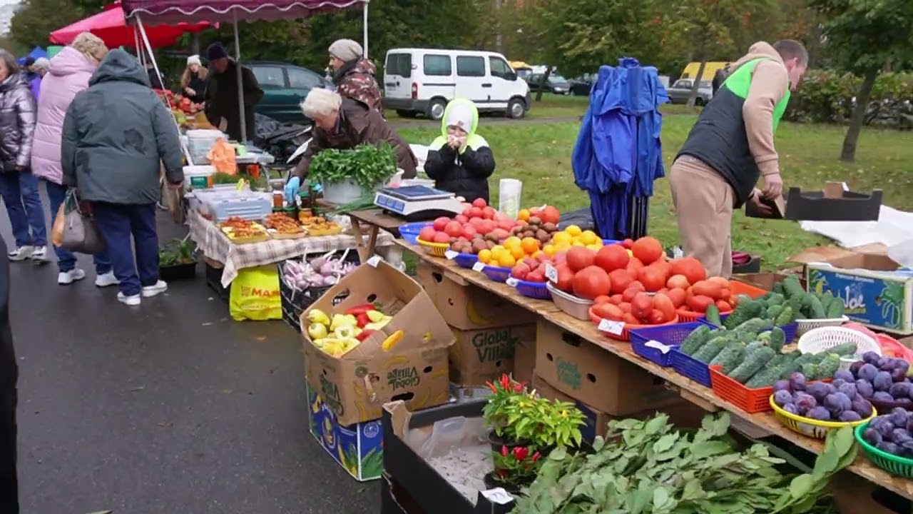 FARMERS MARKET IN MINSK BELARUS | WATCH IN 4K | MINSK LOCAL MARKET | BELARUS