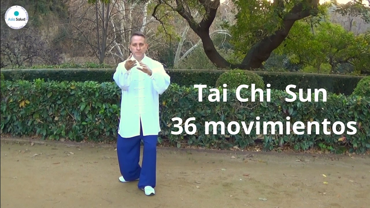 Taichi estilo Sun 28 movimientos. Asia Salud