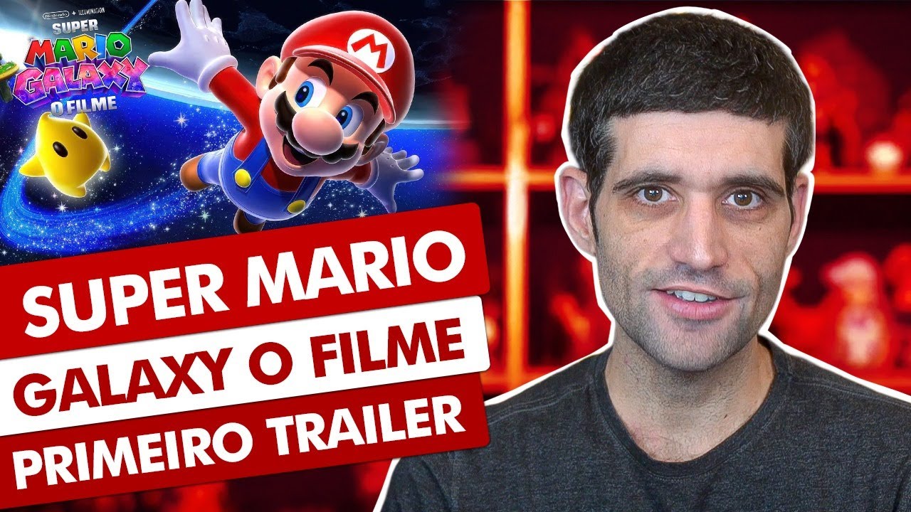 Super Mario Galaxy: O Filme - Primeiro trailer REACT