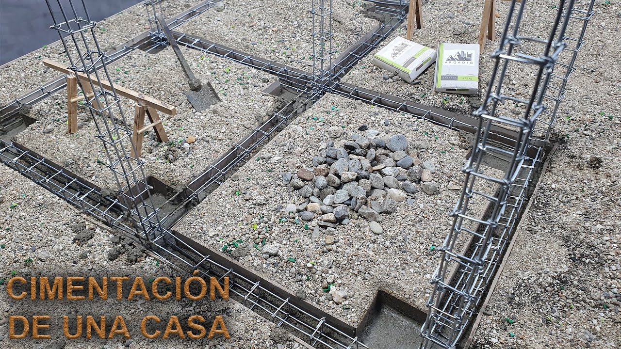 ¿COMO CONSTRUIR LOS CIMIENTOS DE UNA CASA? EXPLICADO PASO A PASO / CONSTRUCCIÓN / ALBAÑILERIA