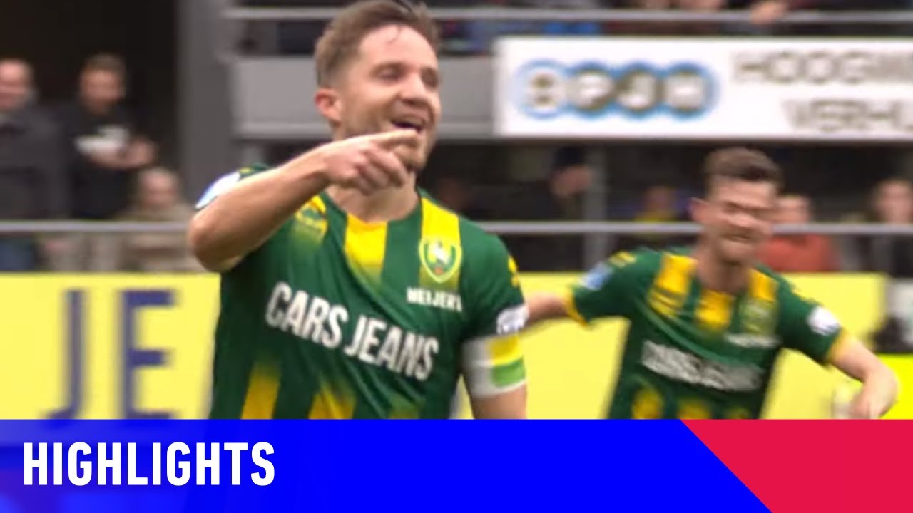 WAT EEN GOAL VAN AARON MEIJERS | ADO Den Haag - Feyenoord (05-11-2017) | Highlights