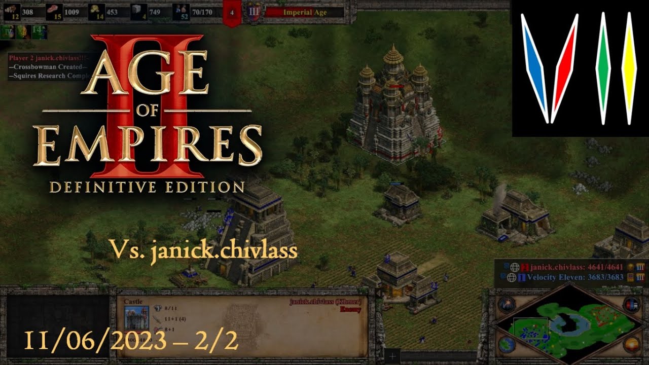 Age Of Empires II - Vs. janick.chivlass (11/06/2023 - 2/2)