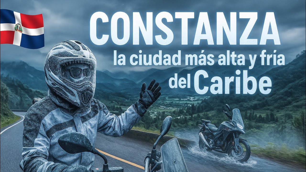 ¡LA RUTA CON MÁS CURVAS Y HERMOSA DEL CARIBE! | Santo Domingo a Constanza en Moto (S01/E04)