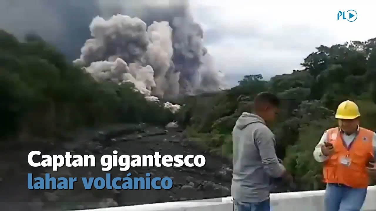 Gigantesco lahar sorprende a decenas de personas | Prensa Libre