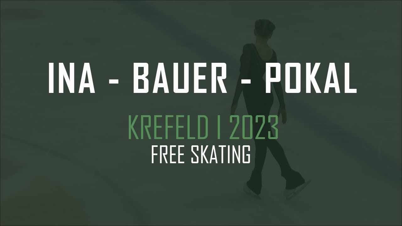 Leonie Mix Advanced Novice Mädchen - FS // Ina-Bauer-Pokal 2023