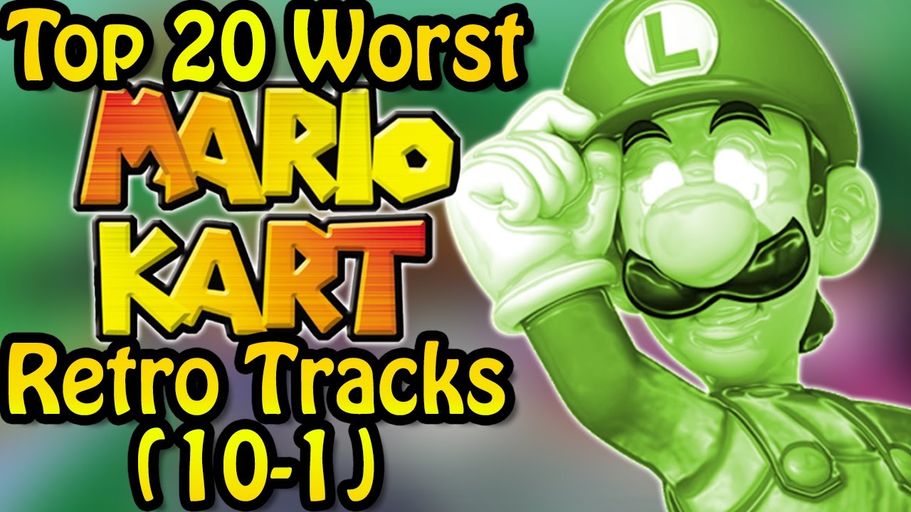 Top 20 Worst Mario Kart Retro Tracks (10-1) Ft. Nicobbq
