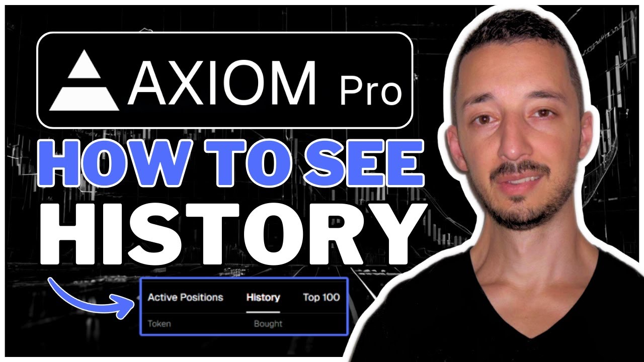 How To SEE My HISTORY On Axiom Pro | View Trade & Transaction History Easily!