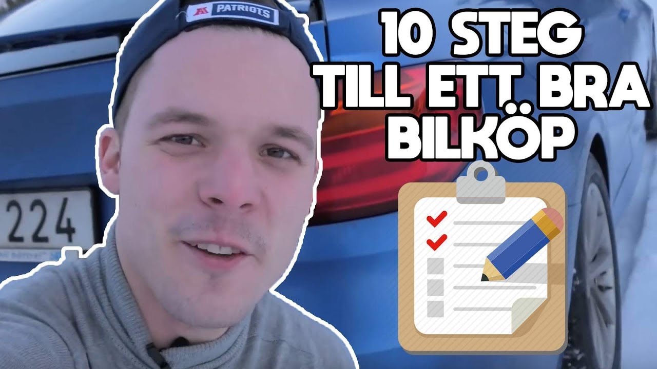 KÖPA BIL, MISSTAGEN DU GÖR