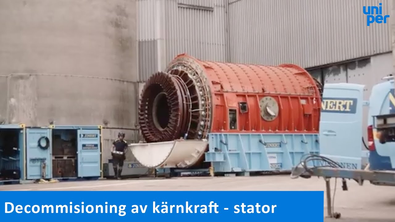 Decommisioning av kärnkraft - stator
