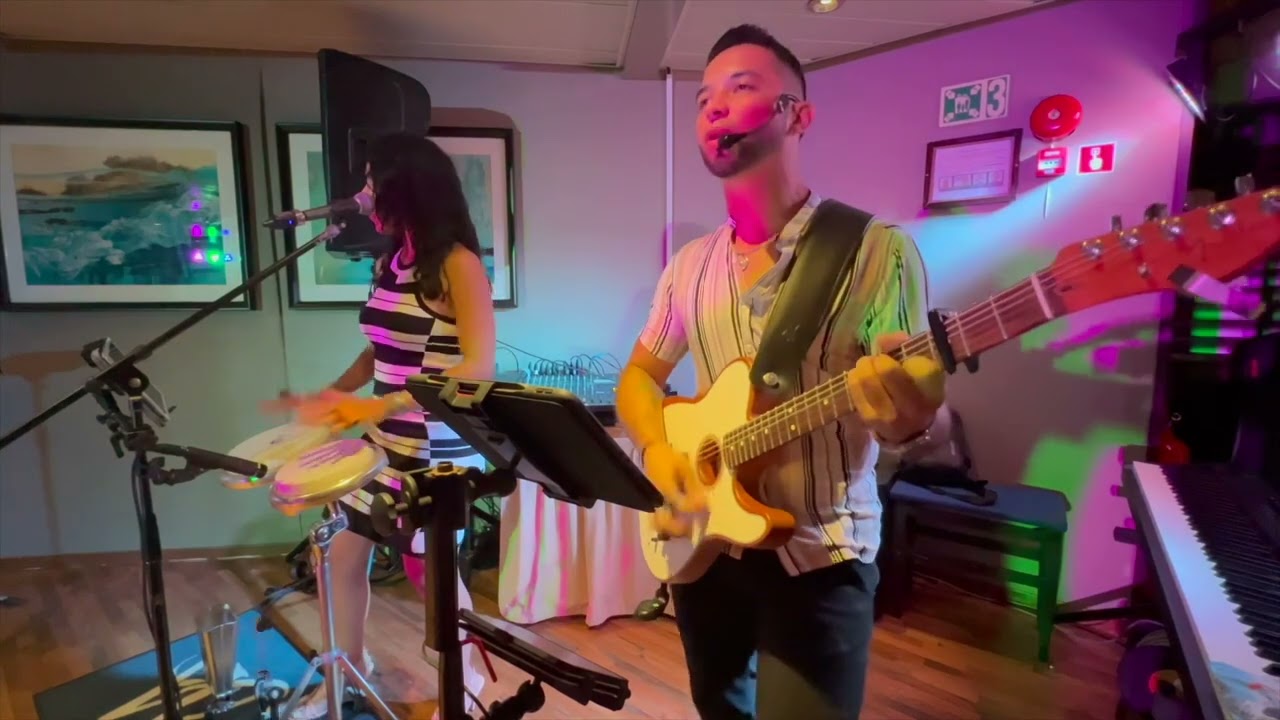 ACOUSTIC SET by Delight Duo I On Windstar Cruise ship