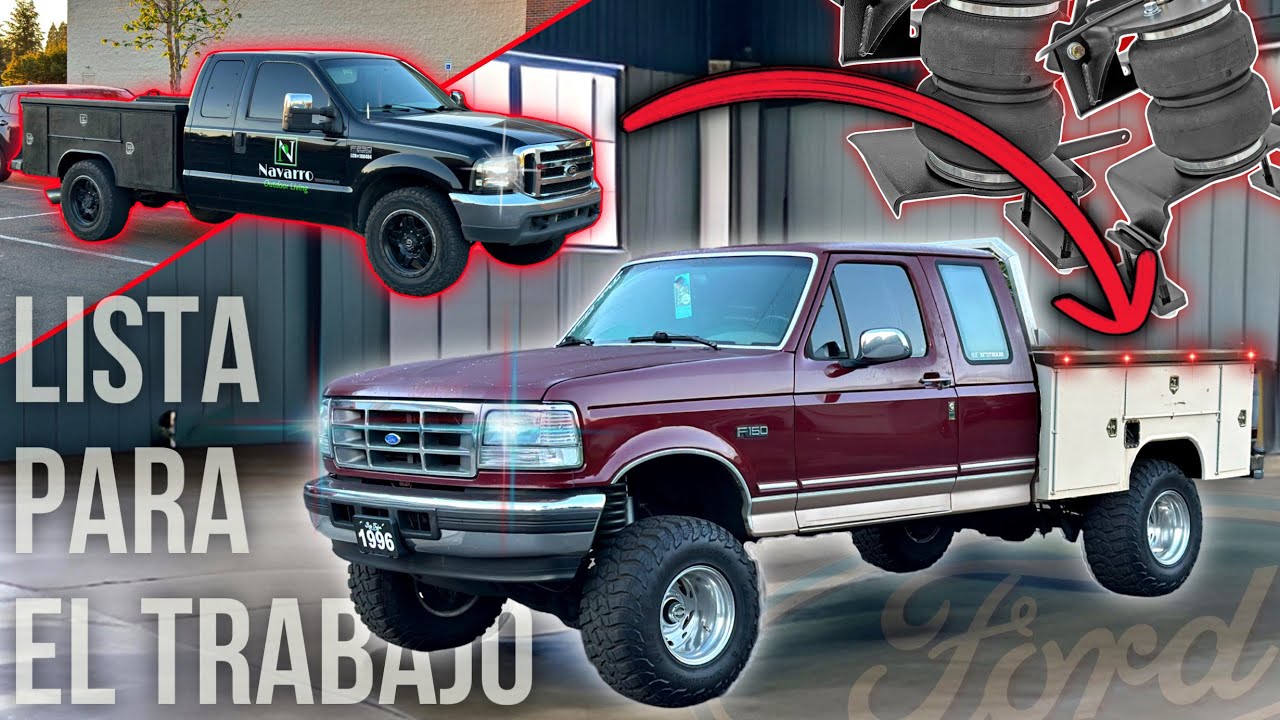 Cambio de Batea Y Bolsas De Aire a Camionetas Ford 🛠️ Utility Bed / Service Body Para Herramienta