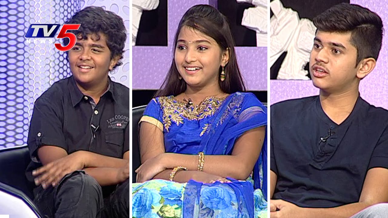 Child Artists Nikhil, Pranavi & Gaurav Chit Chat On Their Movie Journey | TV5 News