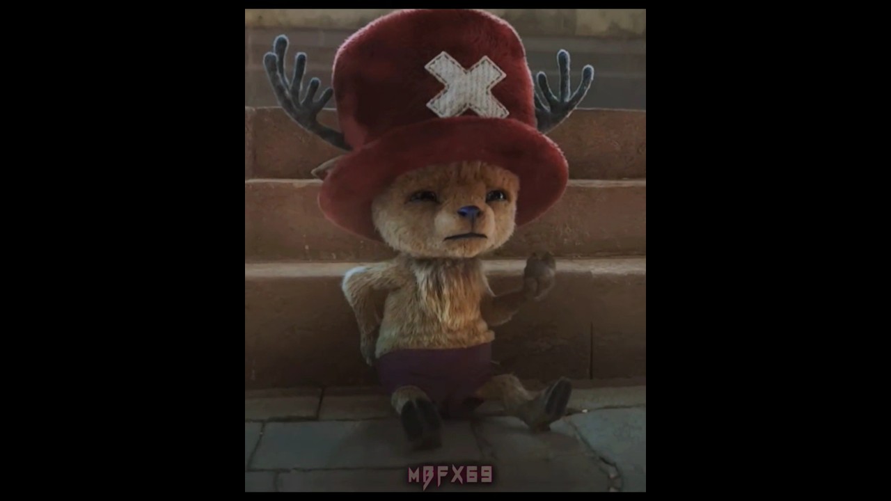 Chopper live action...💓 || Onepiece live action || cats - slowed || #shorts#onepiece