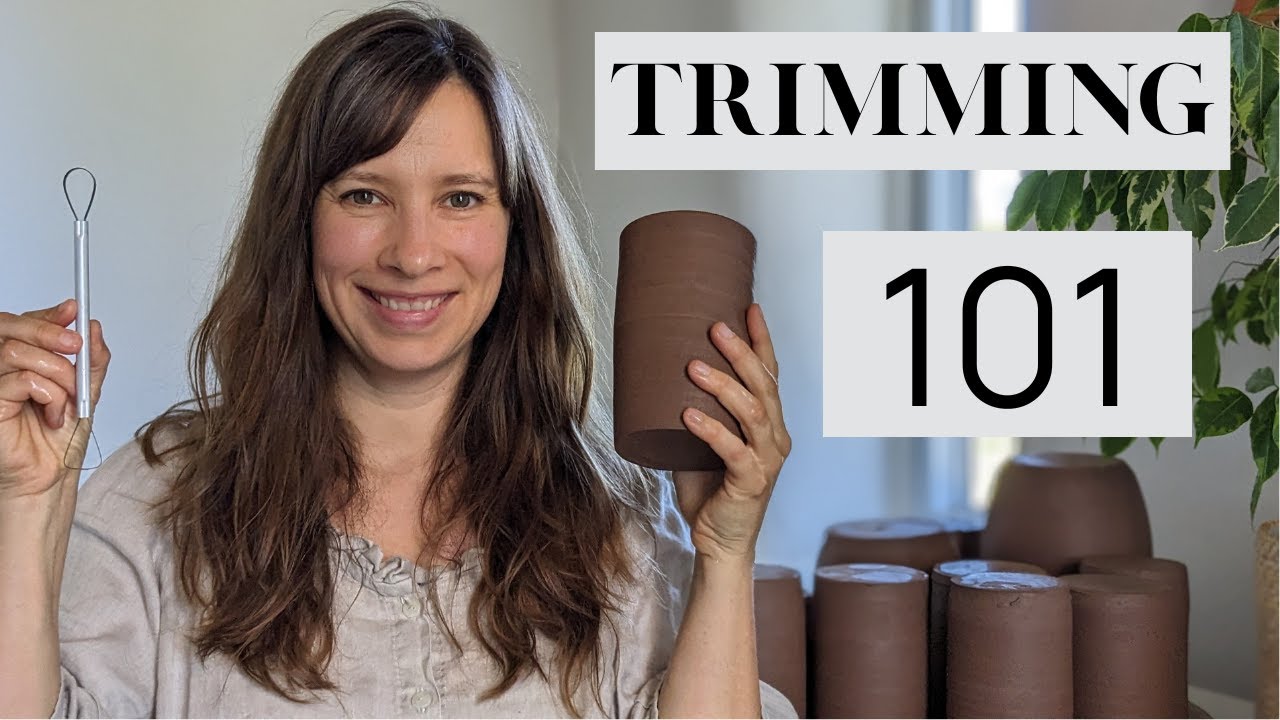 Pottery Trimming for Beginners | How to Trim Your Pots on the Wheel