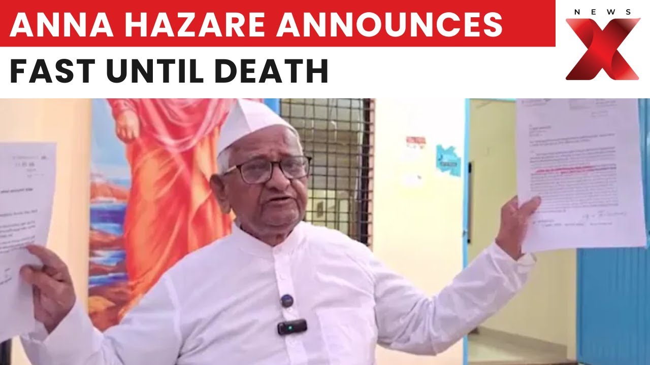 Anna Hazare to Begin Fast to Death from Jan 30 Demanding Maharashtra Lokayukta Law Passage