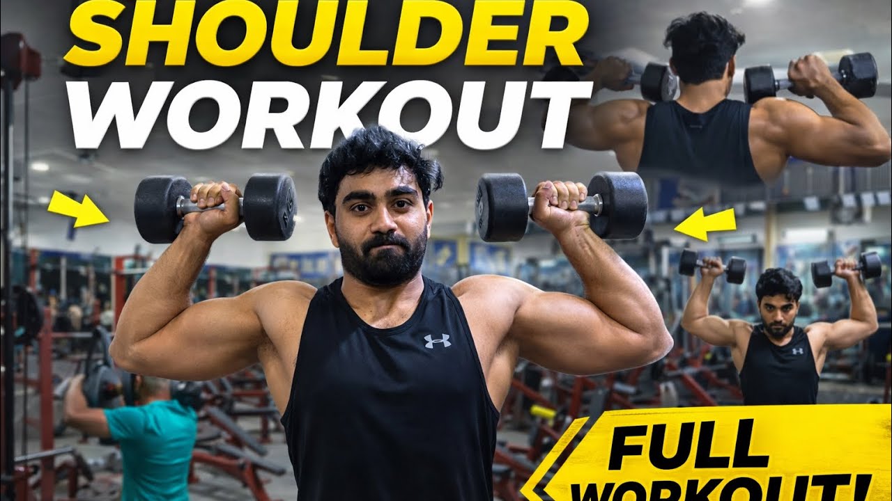 MM FITNESS GYM OFFICIAL shoulder workout 
