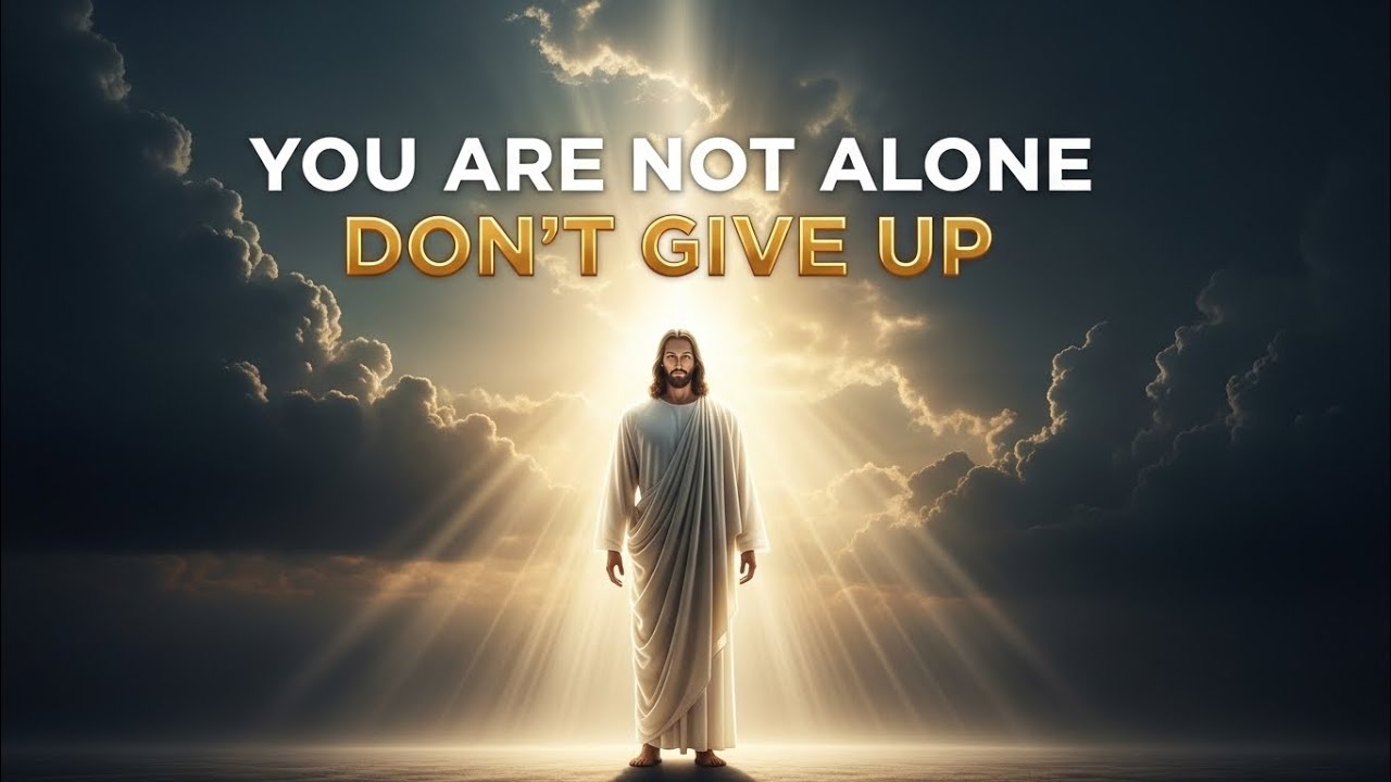 You Are Not Alone… Jesus Is With You