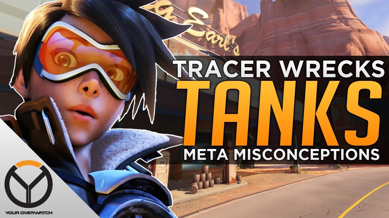Overwatch: Tracer Vs. Tanks - Meta Misconceptions