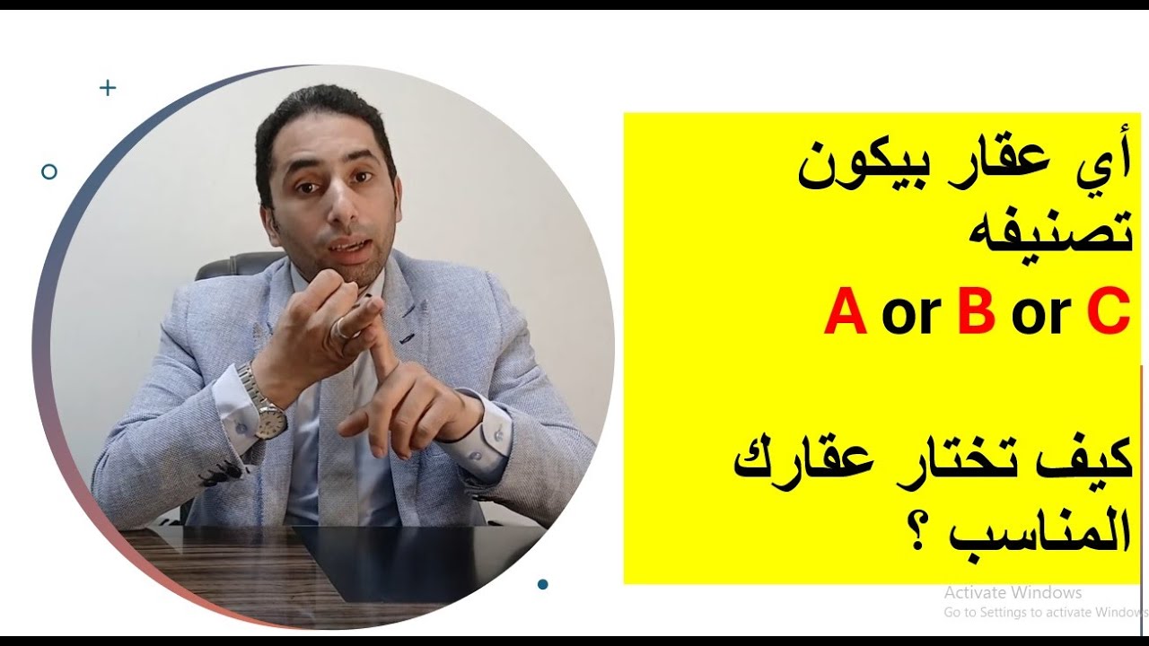 إزاي تفرق بين العقار A وB وC  ؟  شرح بسيط وواضح للمستثمرين .