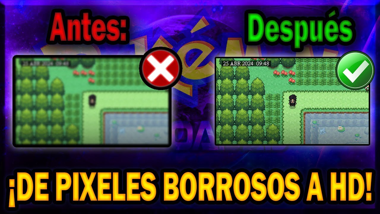 ✅ SOLUCIÓN: Pokémon Reloaded The Last Beta se ve BORROSO / MAL ❌