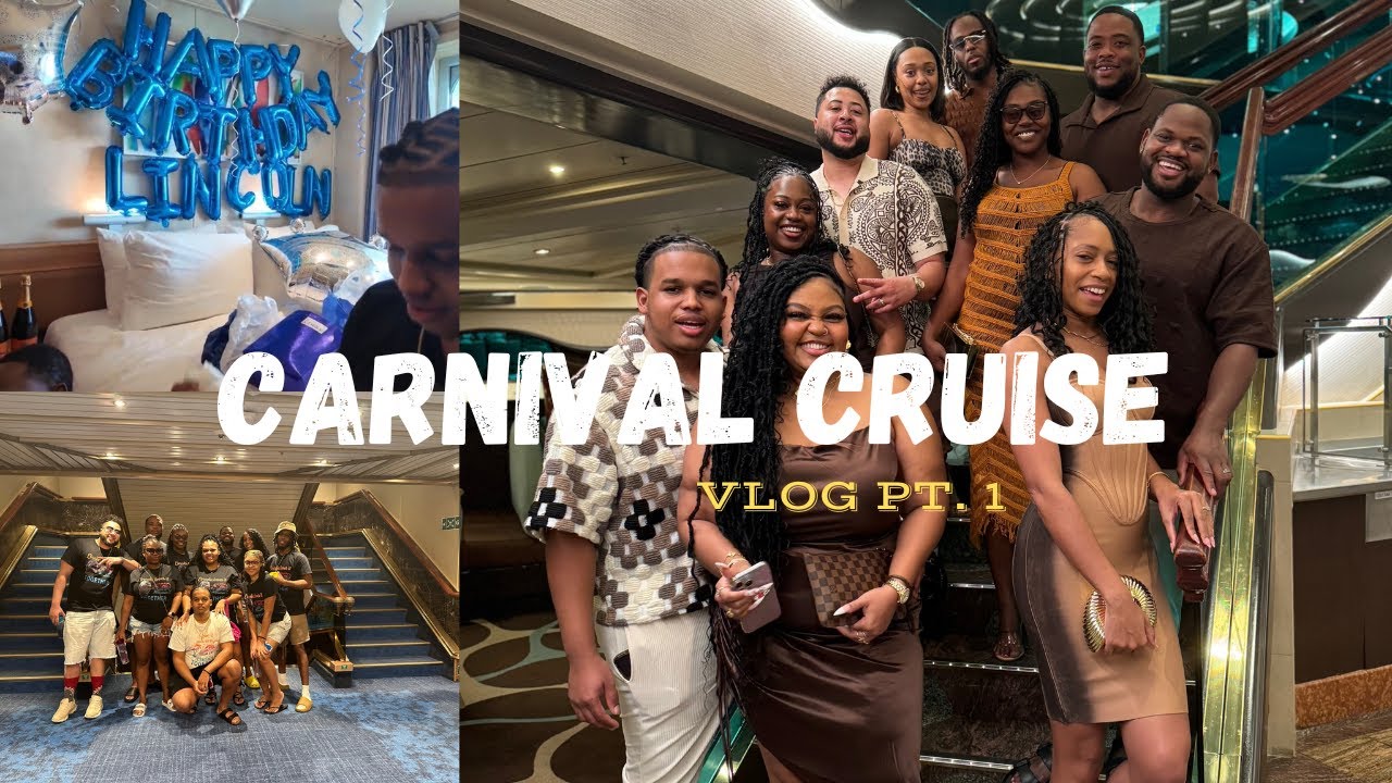 CARNIVAL CRUISE 2025 VLOG ЧАСТЬ 1 | НАШ ПЕРВЫЙ РАЗ, ПРАЗДНОВАНИЕ ДНЯ РОЖДЕНИЯ, МАЙАМИ, ДЕНЬ В МОРЕ