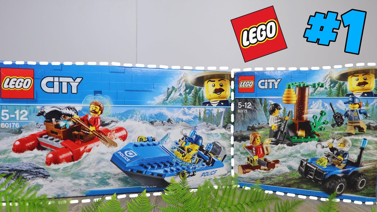 LEGO CITY #1: Tội Phạm Chạy Trốn Và Thuyền Hơi Tẩu Thoát