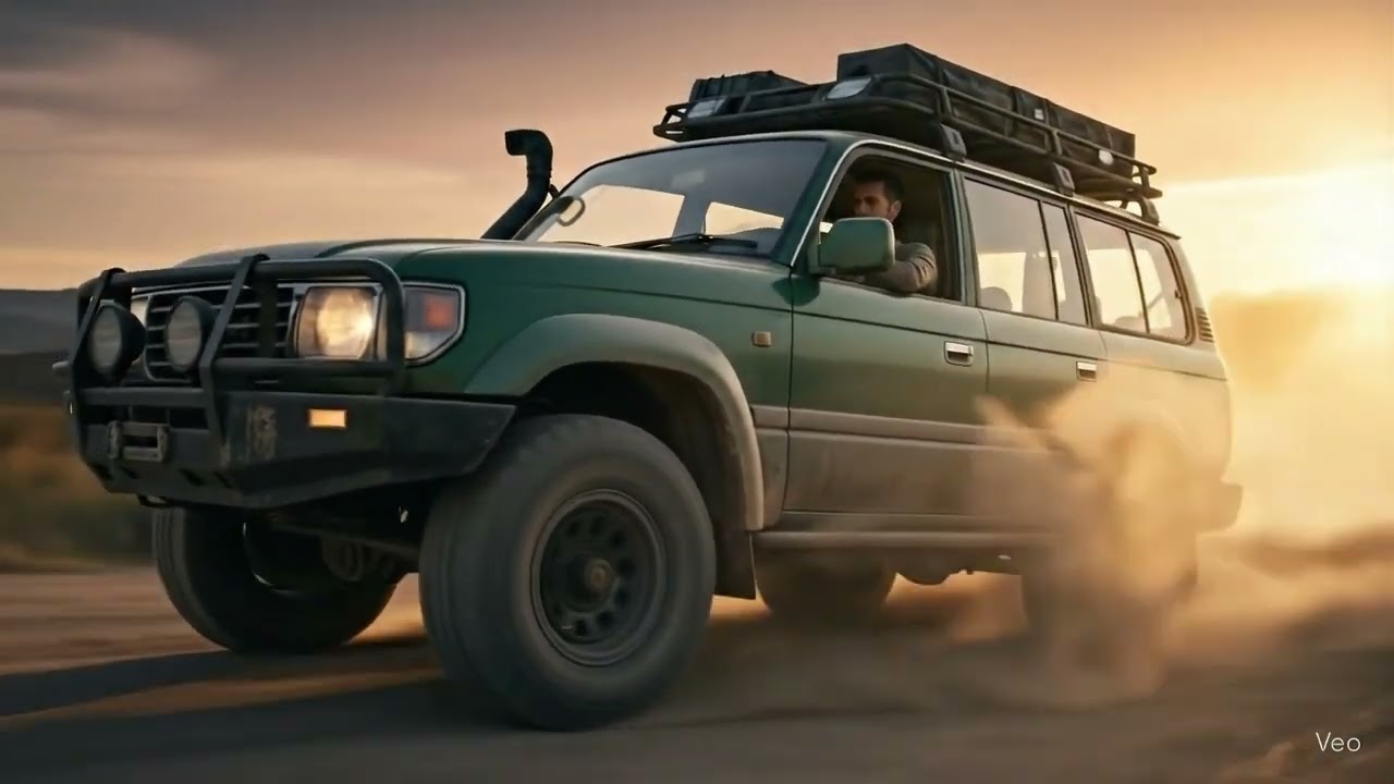 SUV vs Rugged Roads | 1 Minute Epic Cinematic Short Film | Google Veo 3 (2025)