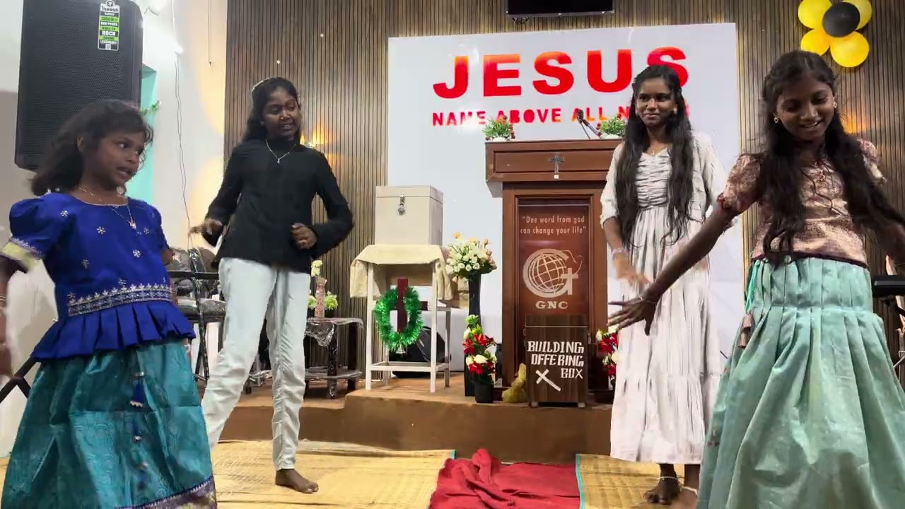 Tamil Christian Girls Dance — Sunday Class Students (2026)