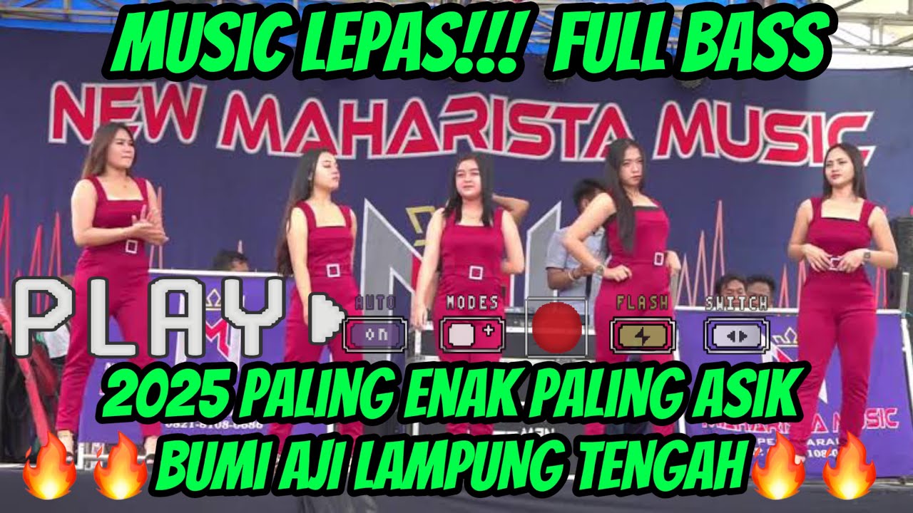 MAHARISTA MUSIC TERBARU 2025🔥MUSIC LEPAS BUMI AJI FULLBASS #maharistamusic #djremix #dj #syilamusic