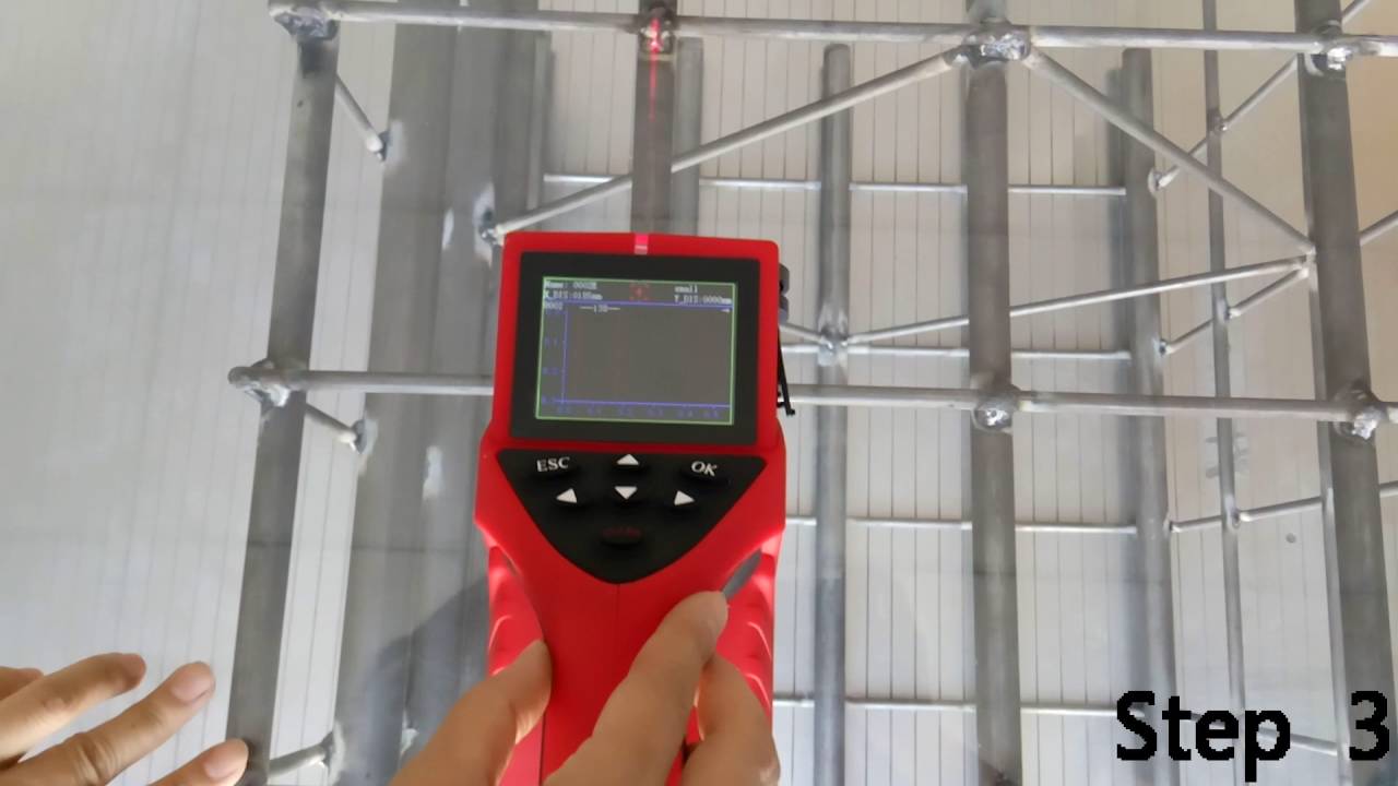 Integrated Rebar Locator Operation