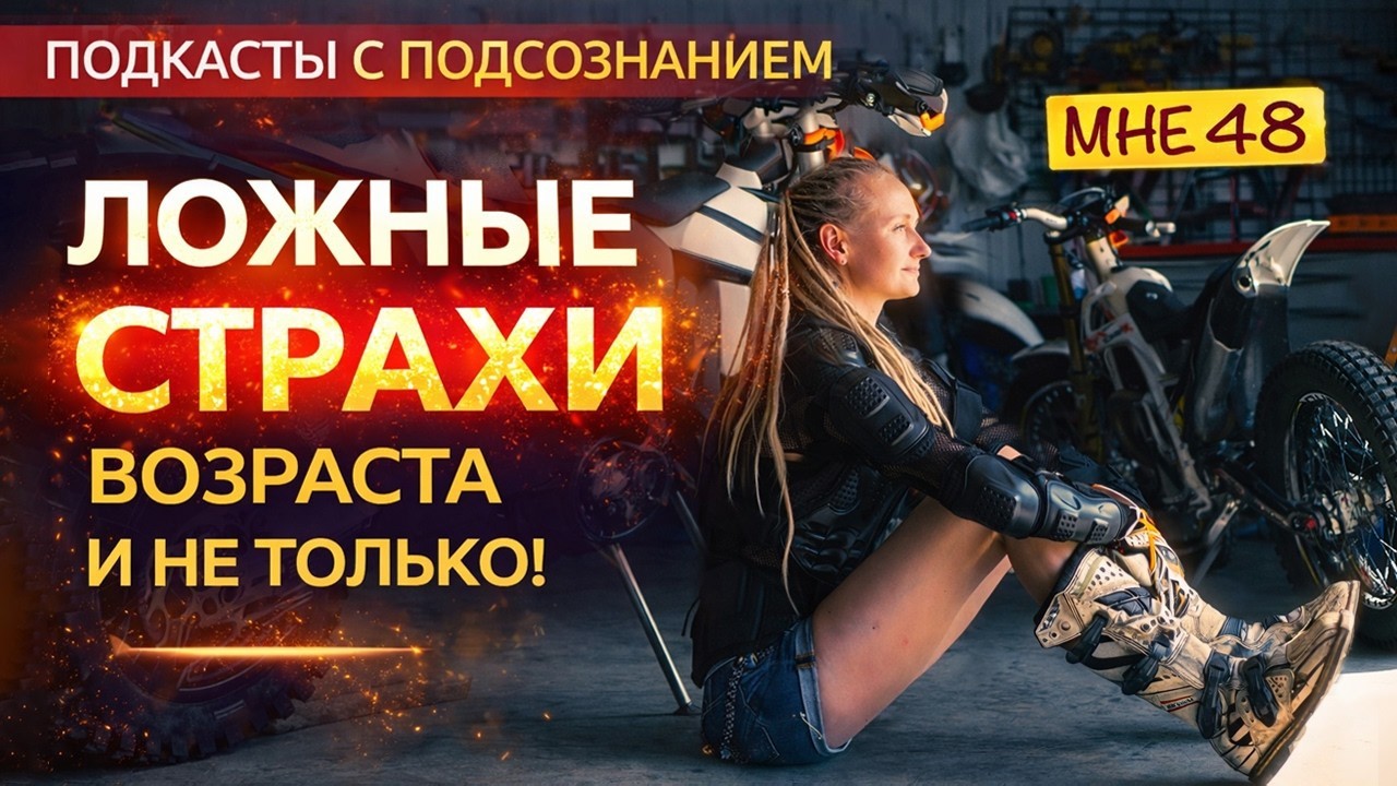 МНЕ 48. ИЛЛЮЗИЯ СТРАХА ВОЗРАСТА, почему жизнь начинается после 40 и как начать жить в любой момент