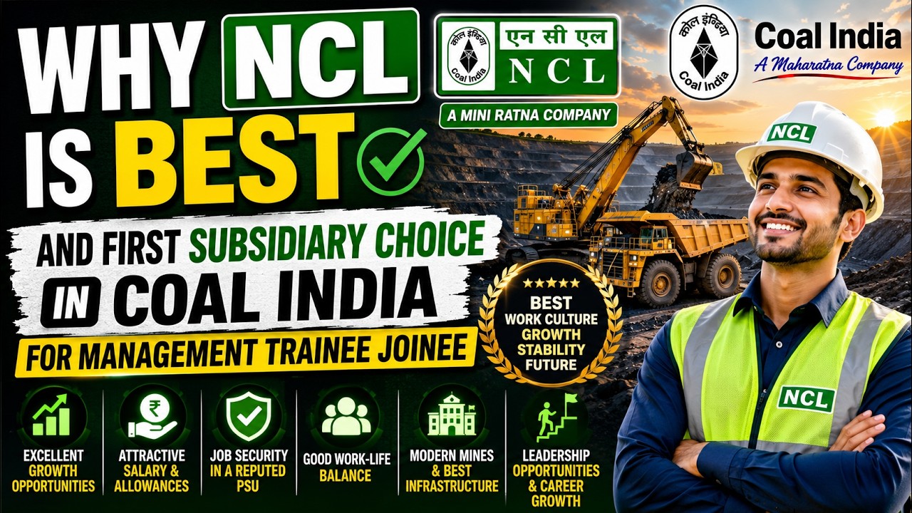 NCL против всех остальных дочерних компаний Coal India | Почему NCL &mdash; лучший выбор для стажеров в...