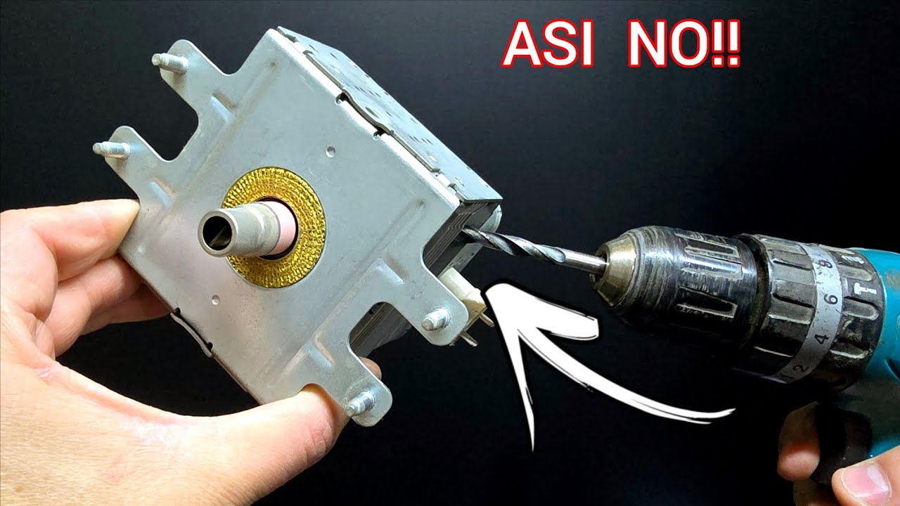 No lo desarmes sin antes ver este video, te sorprenderas! MAGNETRON