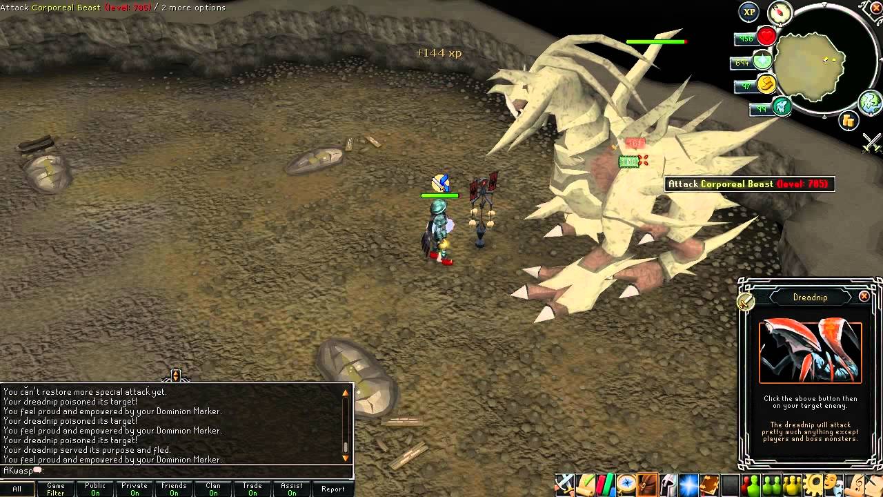 Corporeal Beast Solo Guide - Runescape AKwaspRS