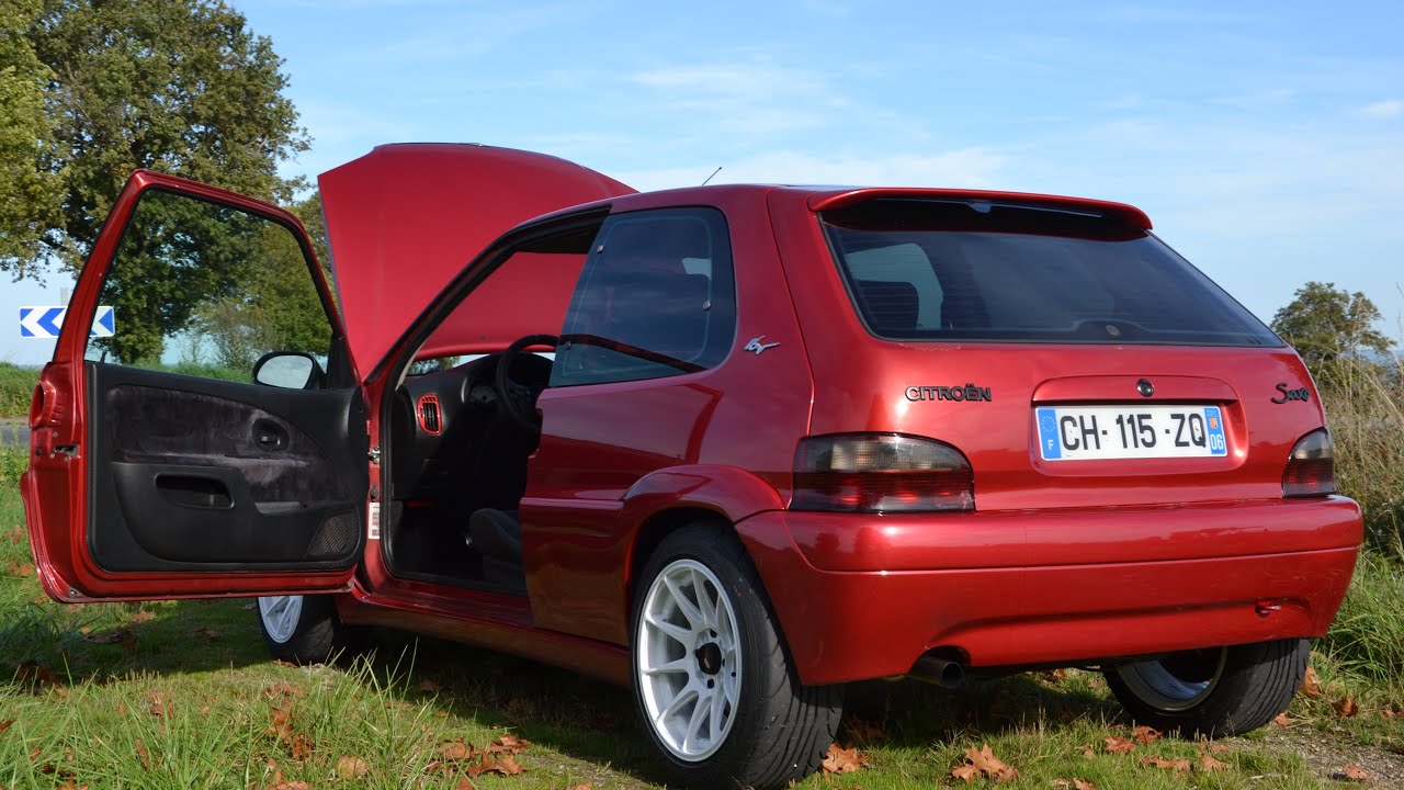 Il me perce les tympans avec sa Saxo VTS 🥵 #firstvideo ( j’ai mal 😰)