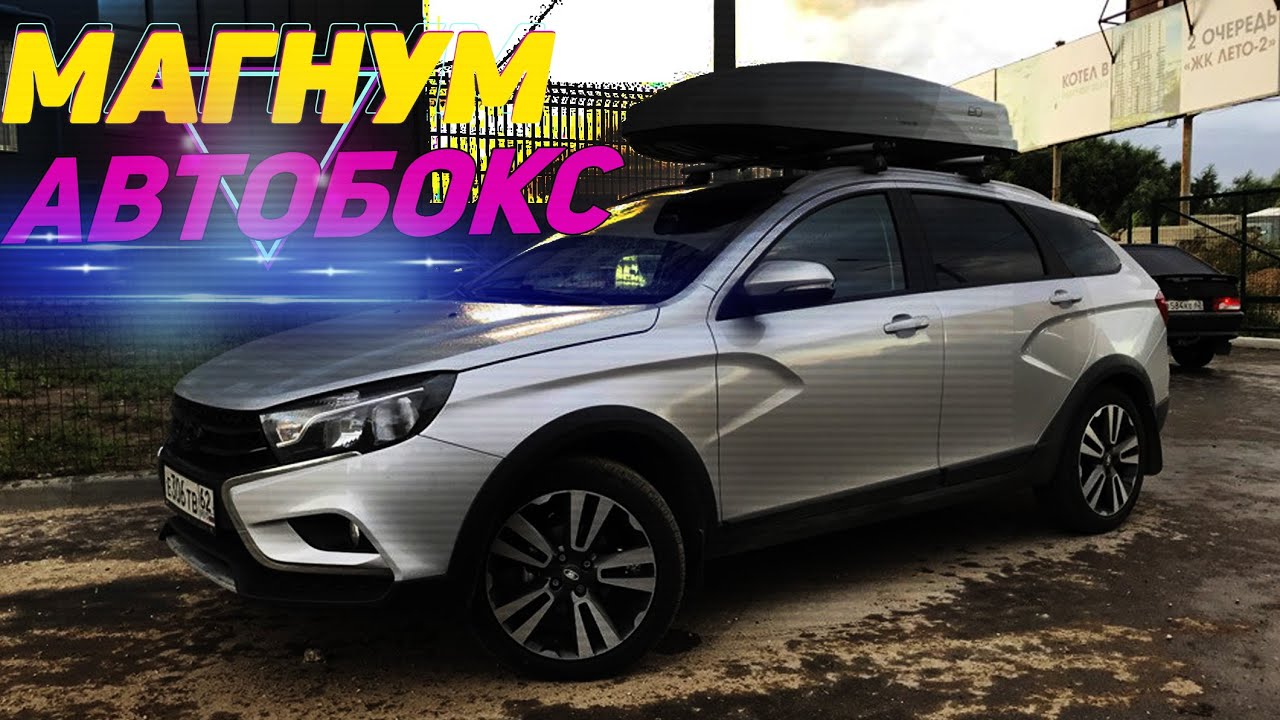 Бокс на крышу автомобиля Магнум 420 