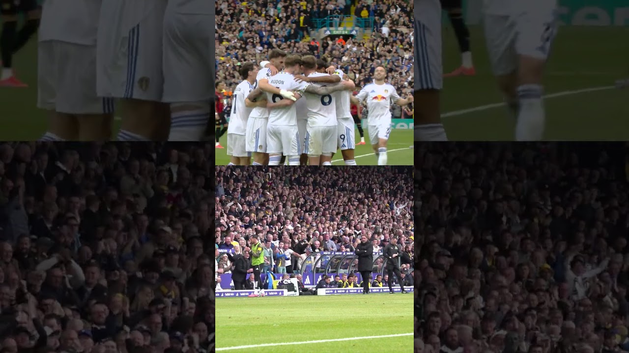 Farke and Elland Road react to superb Sean Longstaff goal | Dugout Cam