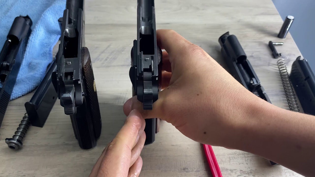 1911 Serie 70 y serie 80, la diferencia.