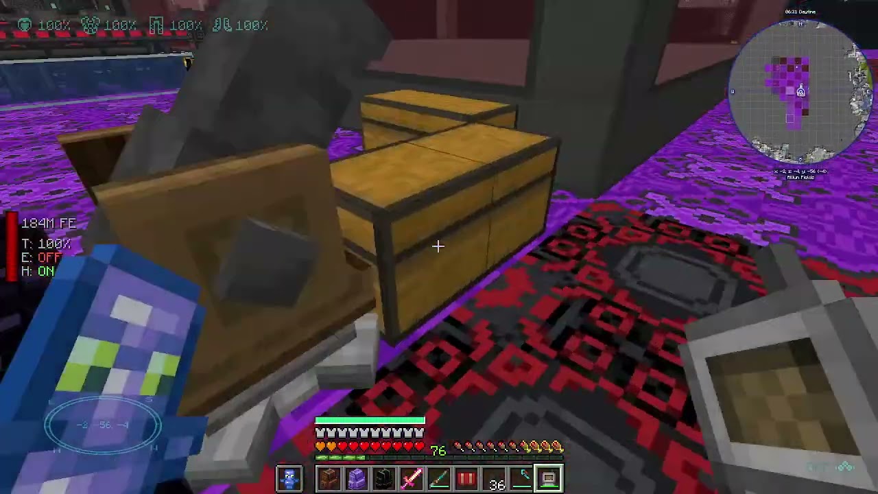 Minecraft All the Mods7 Episode166. HDPE Reinforced Elytra