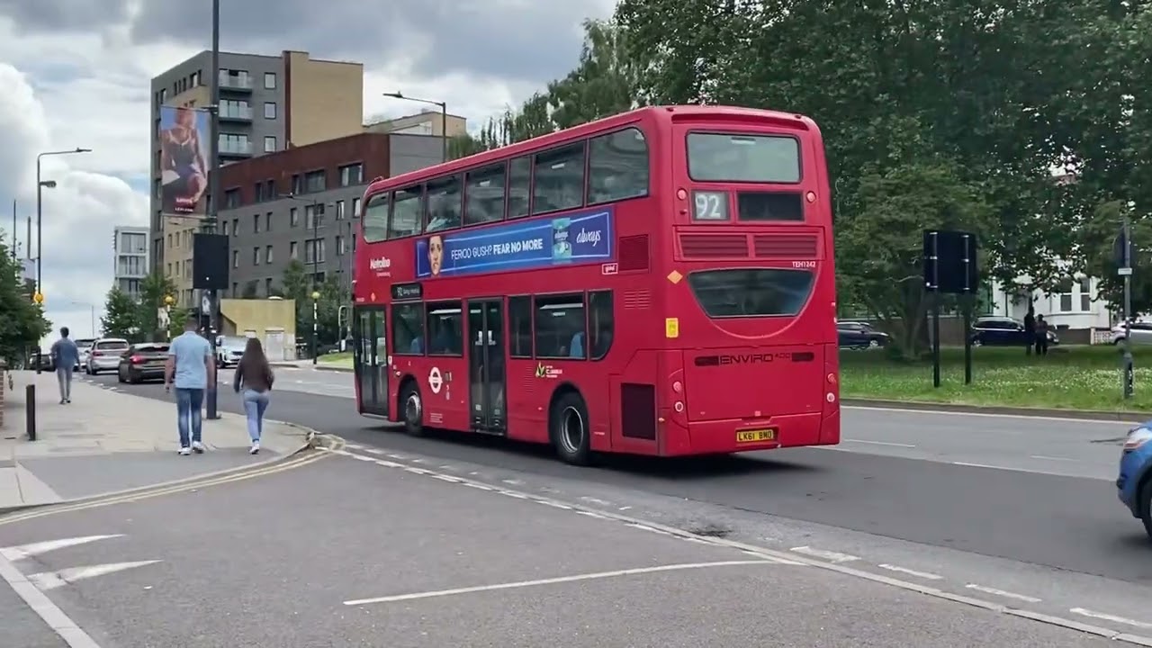 London buses at Wembley Stadium