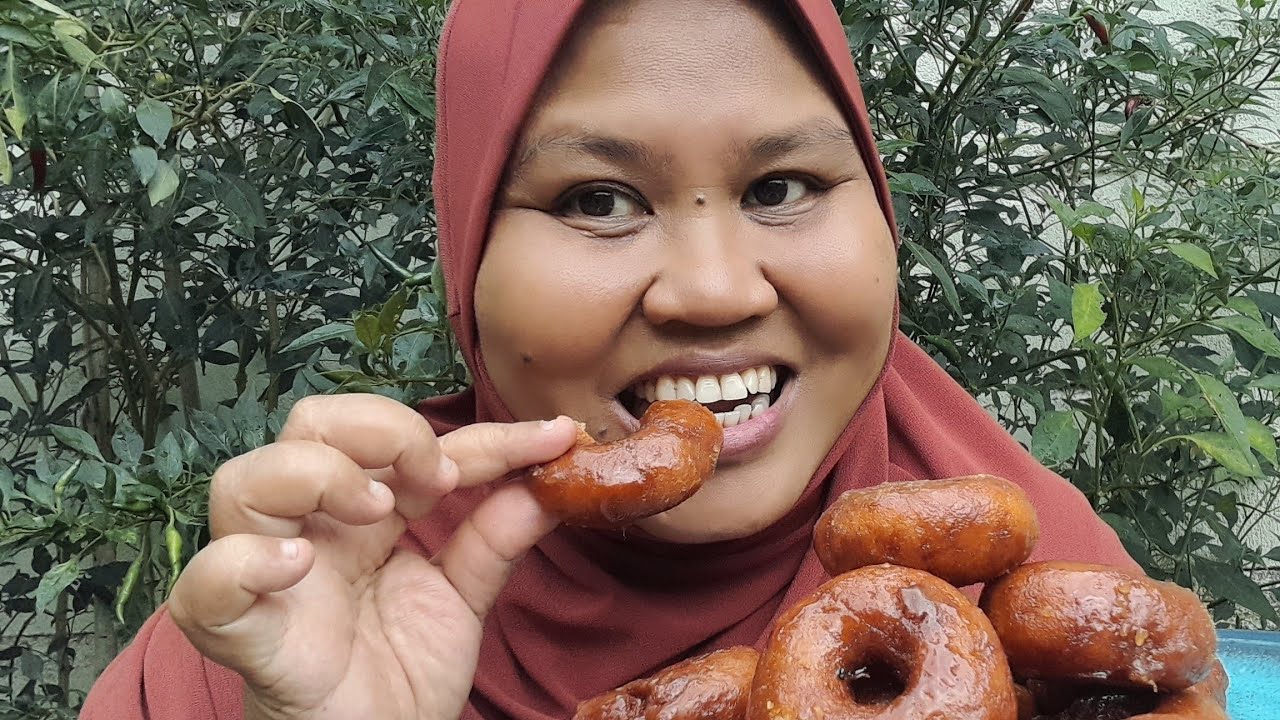 cara buat keria gula melaka by kak.nur @ tip kuih cantik berkilat