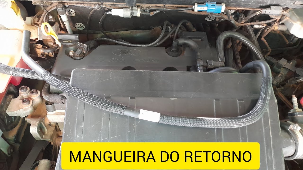 COMO TROCAR A MANGUEIRA DE RETORNO DO RESERVATÓRIO - FIESTA ZETEC ROCAM