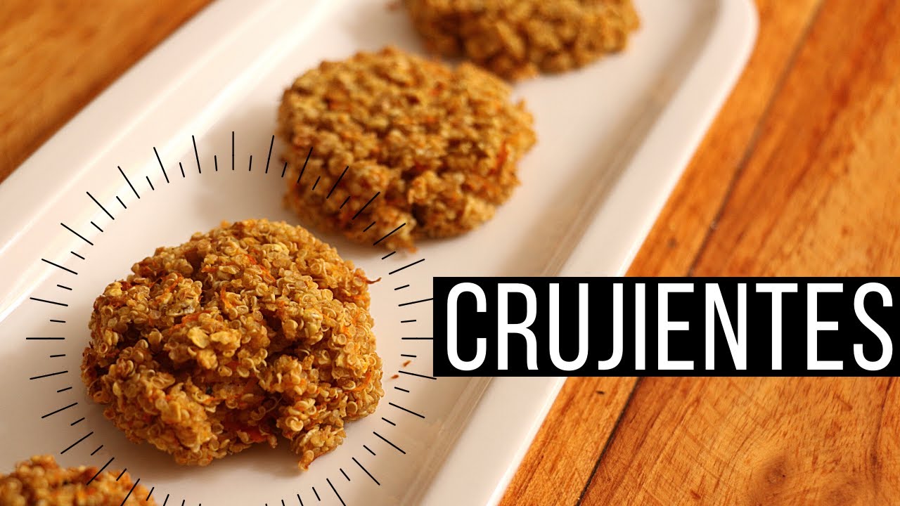 DELICIOSAS GALLETAS DE QUINOA (SNACK SALUDABLE)