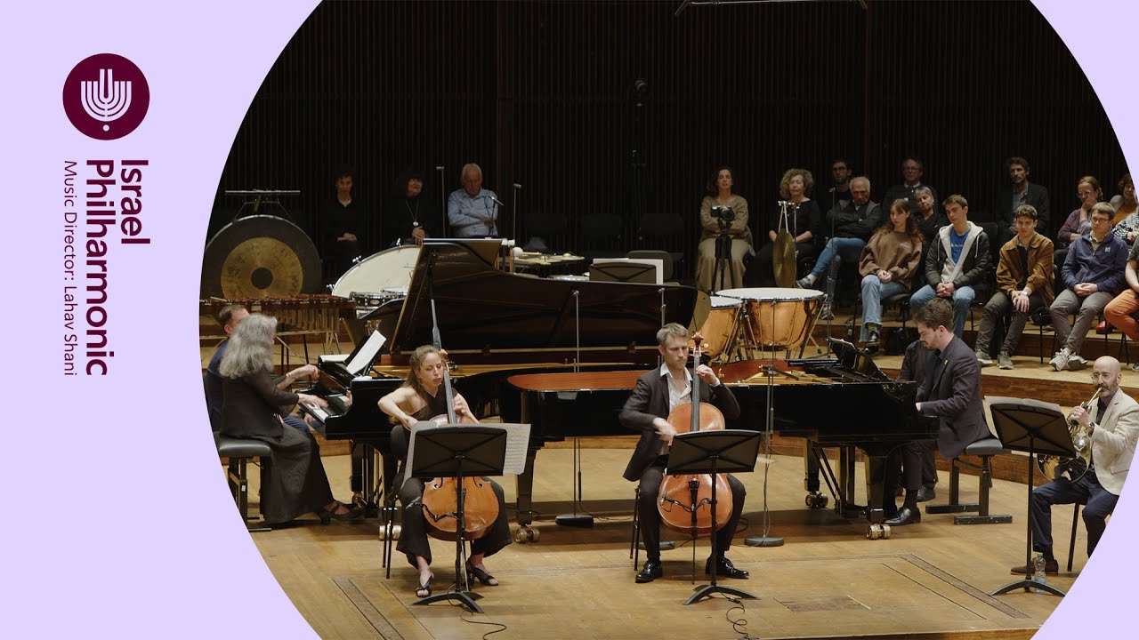 Martha Argerich & Lahav Shani - Schumann: Andante and Variations for two pianos, two cellos and horn